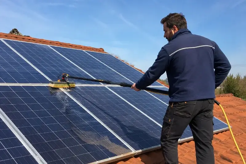 Nettoyage et entretien de panneaux solaires à Mons-en-Pévèle